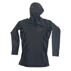 HawaiianSouthShore HYBRID WETRASH Hoodies with Back Pocket Longsleeves (Small-2XLarge) Black