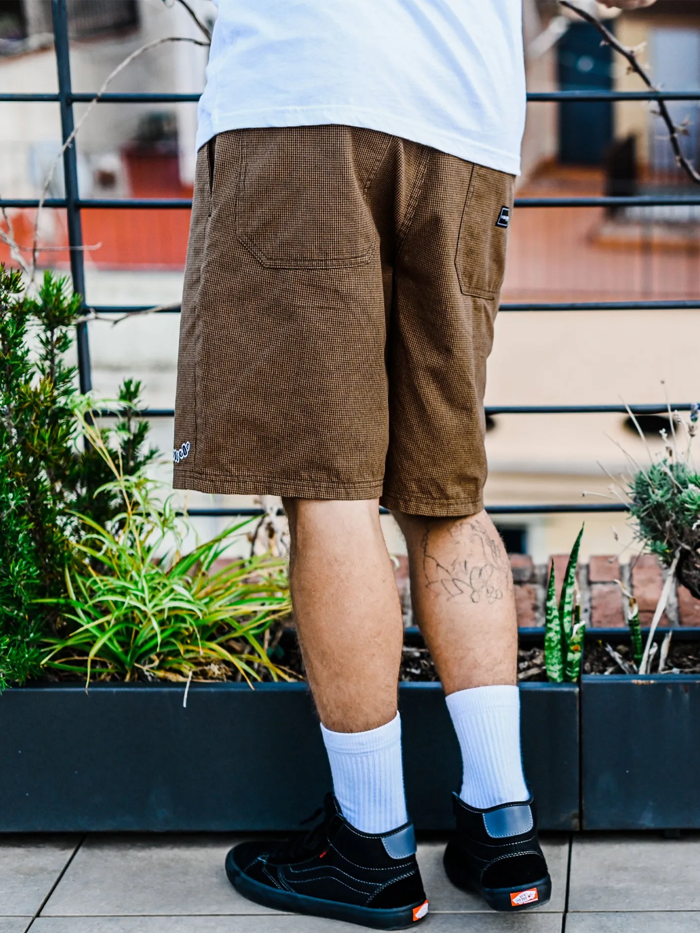 Outer Spaced Shorts - Rubber