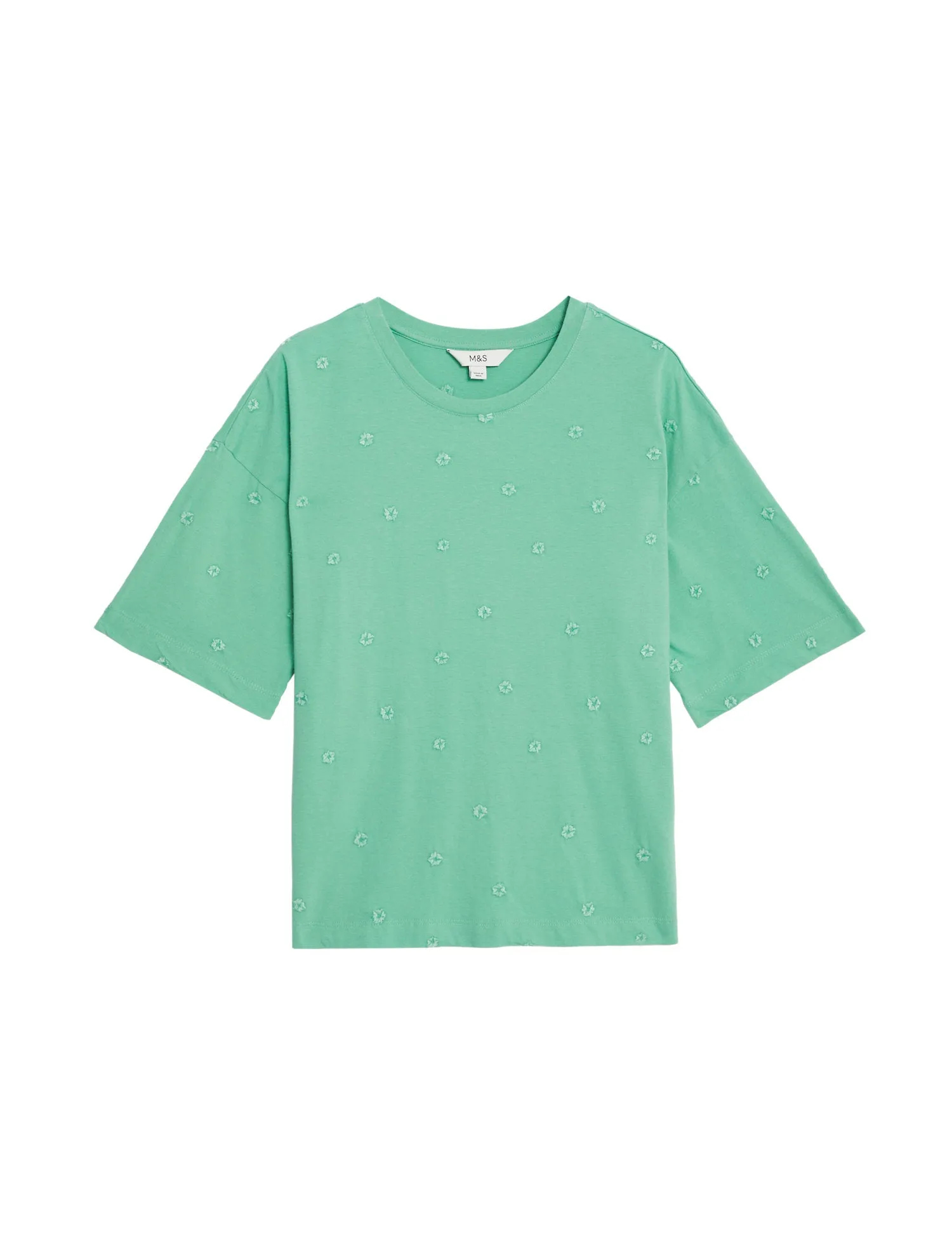 Pure Cotton Printed Oversized T-Shirt